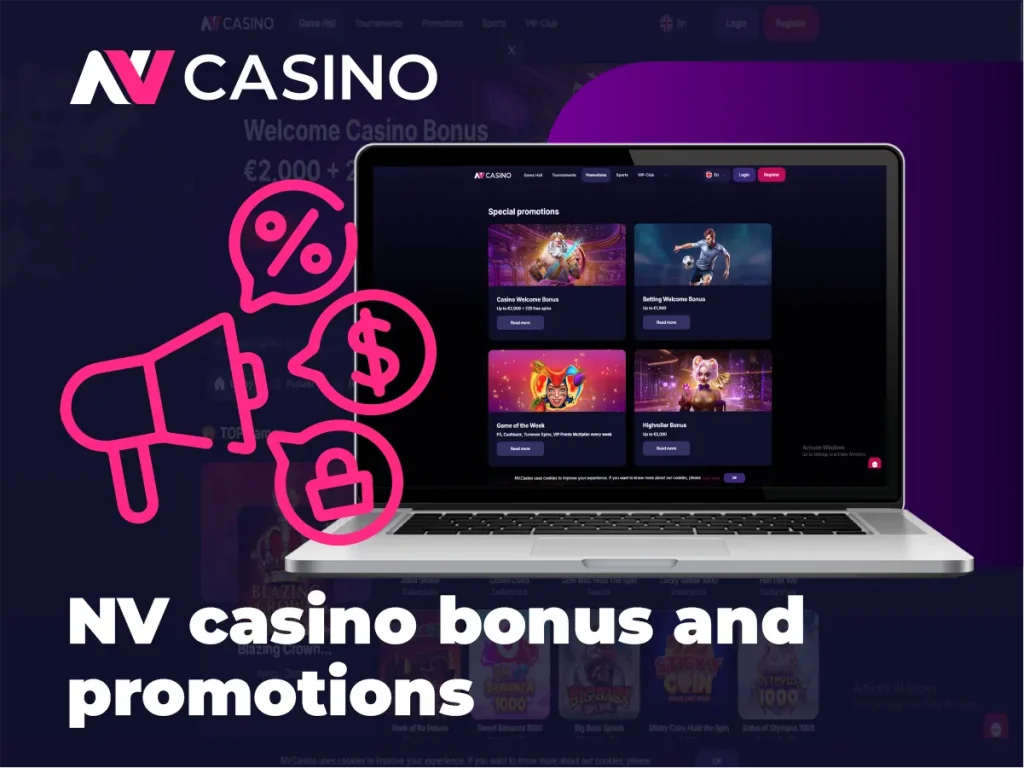 NV casino bonus and promotions